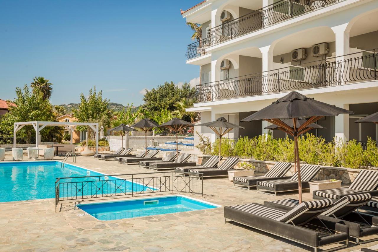 Blue Horizon Hotel Svoronata Bagian luar foto